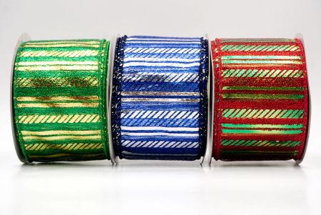 Shimmer Horizontal Bar Wired Ribbon_KF9742.KF9743.KF9744